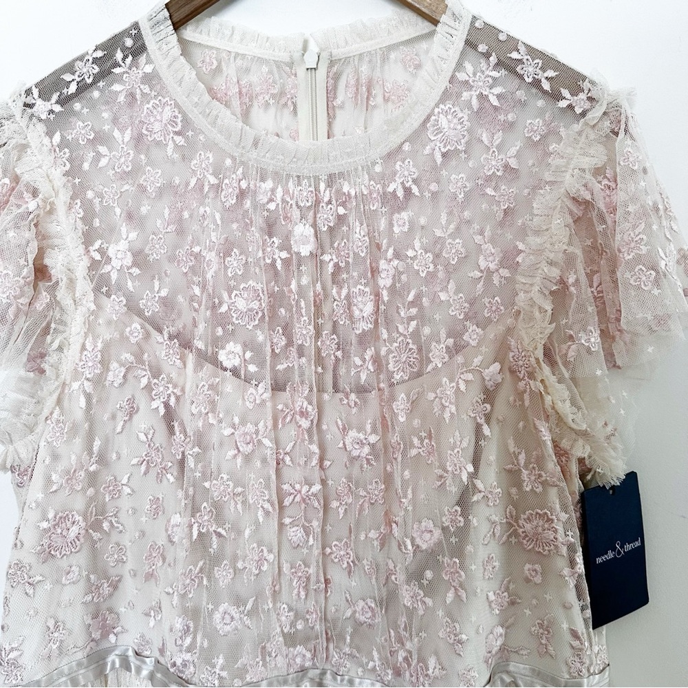 BHLDN Needle & Thread Giselle Bodice Gown - Picture 8 of 9